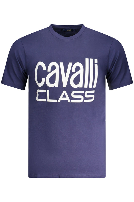 CAVALLI CLASS T-SHIRT MANICHE CORTE UOMO BLU