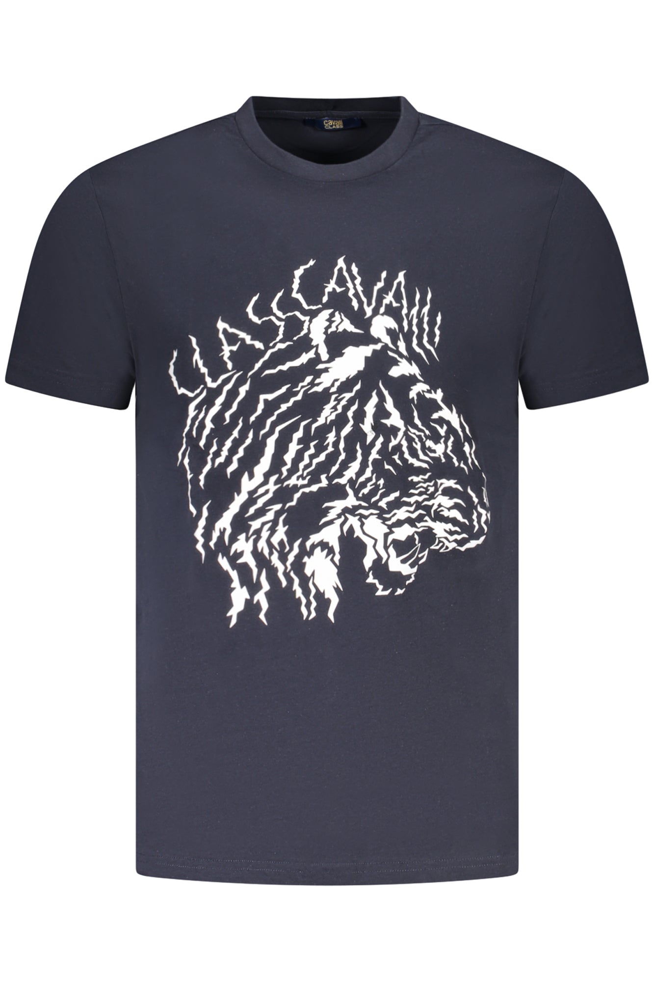 CAVALLI CLASS T-SHIRT MANICHE CORTE UOMO BLU
