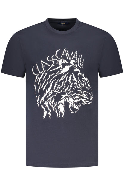 CAVALLI CLASS T-SHIRT MANICHE CORTE UOMO BLU