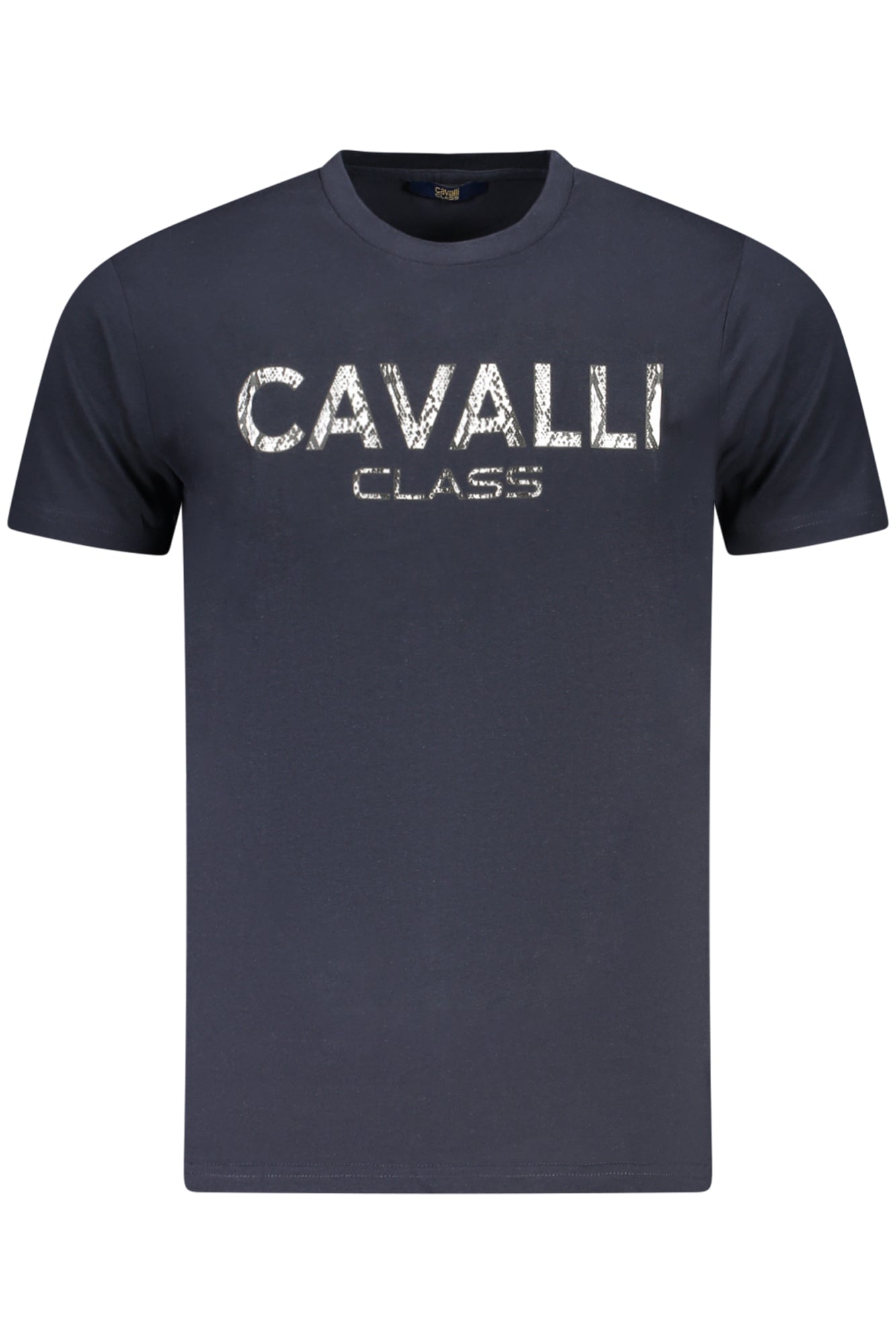CAVALLI CLASS T-SHIRT MANICHE CORTE UOMO BLU