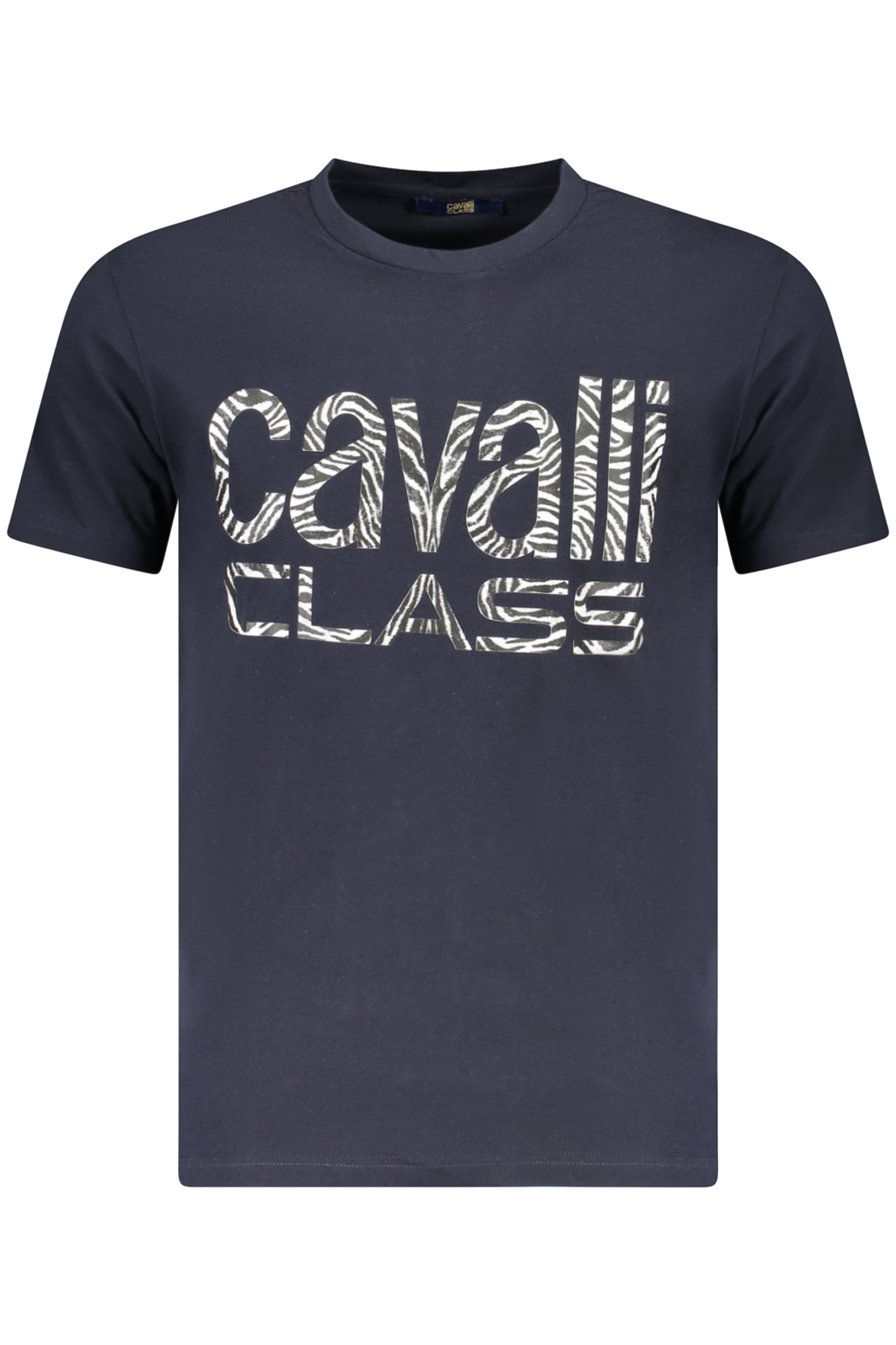 CAVALLI CLASS T-SHIRT MANICHE CORTE UOMO BLU