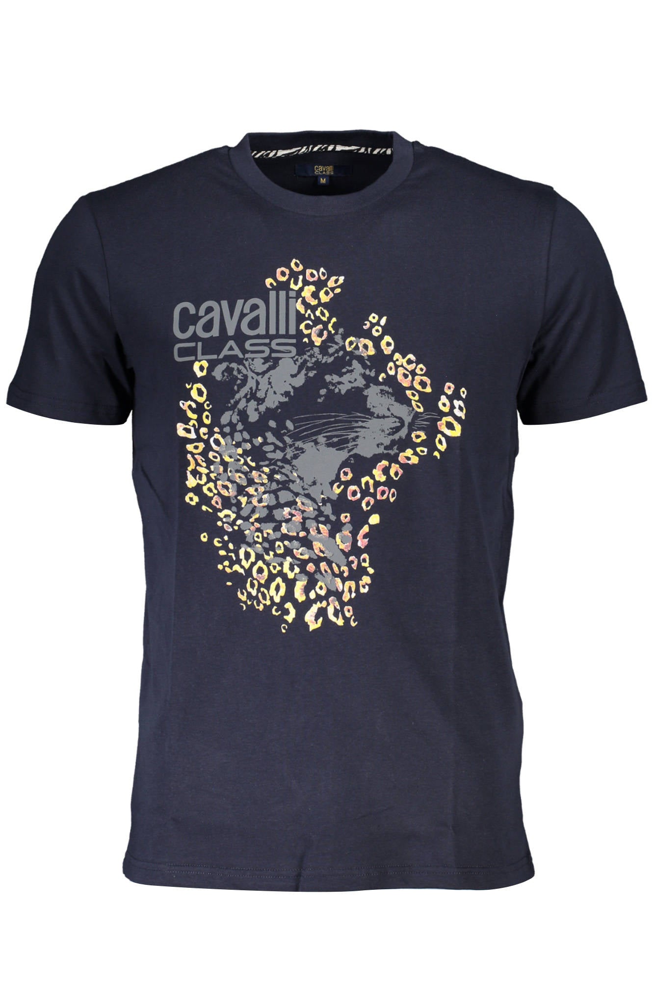 CAVALLI CLASS T-SHIRT MANICHE CORTE UOMO BLU