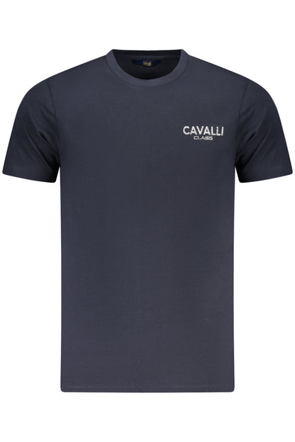 CAVALLI CLASS T-SHIRT MANICHE CORTE UOMO BLU