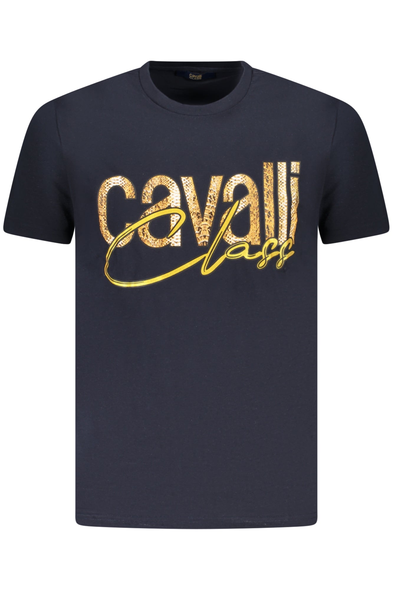 CAVALLI CLASS T-SHIRT MANICHE CORTE UOMO BLU