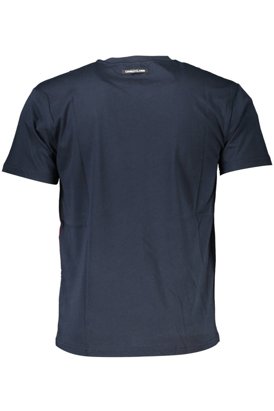 CAVALLI CLASS T-SHIRT MANICHE CORTE UOMO BLU
