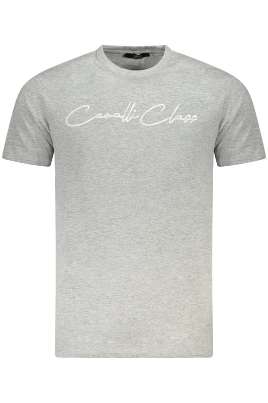 CAVALLI CLASS T-SHIRT MANICHE CORTE UOMO GRIGIO