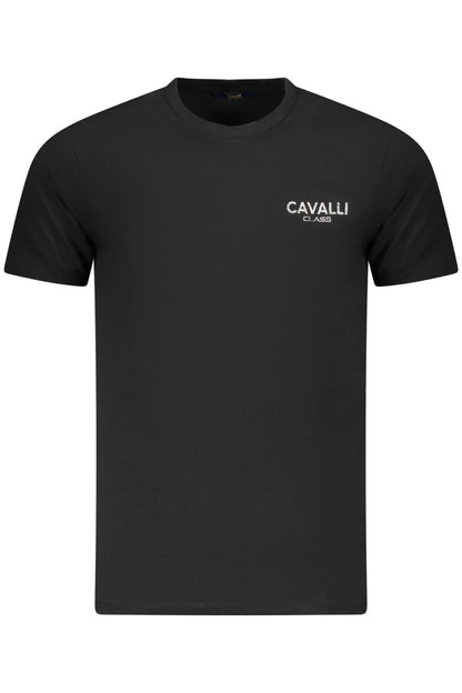CAVALLI CLASS T-SHIRT MANICHE CORTE UOMO NERO