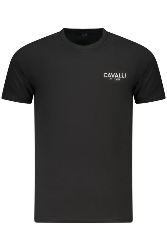 CAVALLI CLASS T-SHIRT MANICHE CORTE UOMO NERO