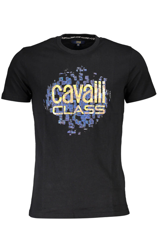 CAVALLI CLASS T-SHIRT MANICHE CORTE UOMO NERO