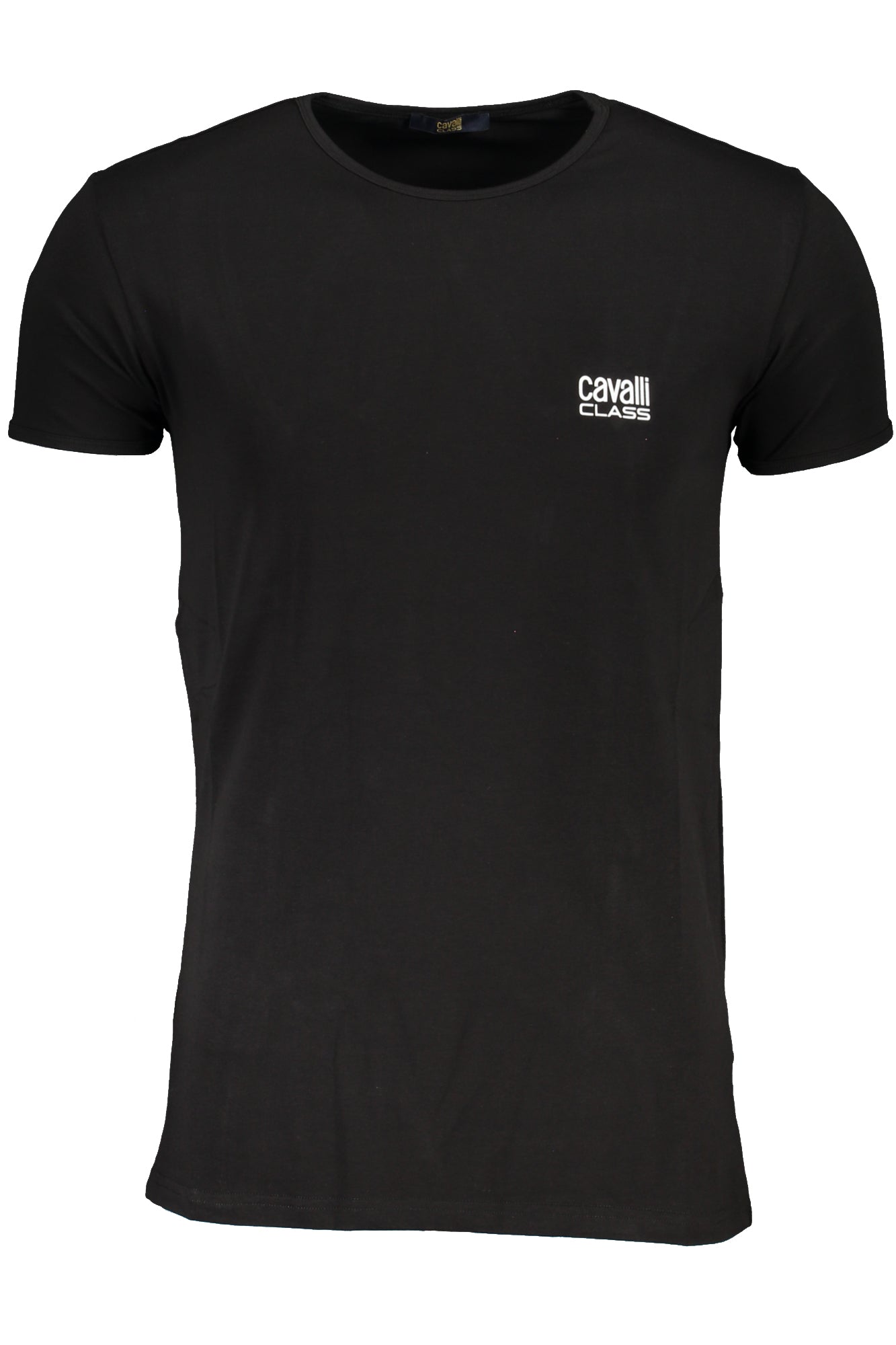 CAVALLI CLASS T-SHIRT MANICHE CORTE UOMO NERO