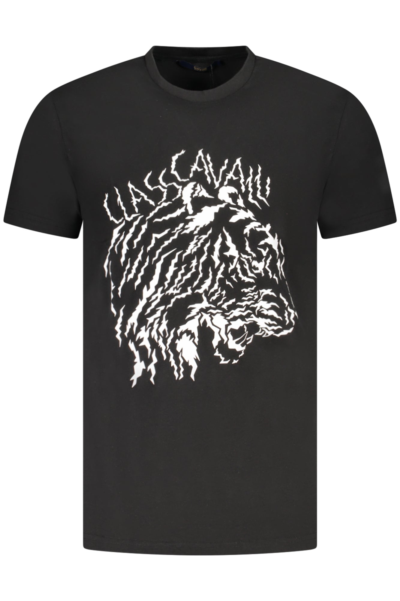 CAVALLI CLASS T-SHIRT MANICHE CORTE UOMO NERO