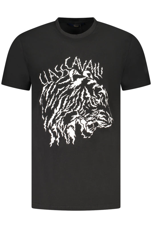CAVALLI CLASS T-SHIRT MANICHE CORTE UOMO NERO
