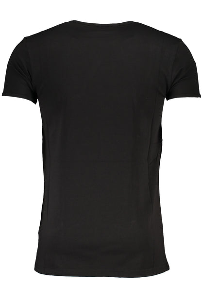 CAVALLI CLASS T-SHIRT MANICHE CORTE UOMO NERO