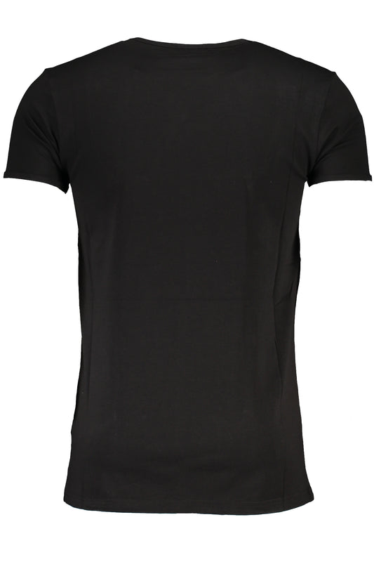 CAVALLI CLASS T-SHIRT MANICHE CORTE UOMO NERO