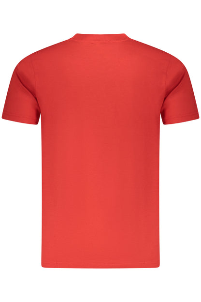 CAVALLI CLASS T-SHIRT MANICHE CORTE UOMO ROSSO