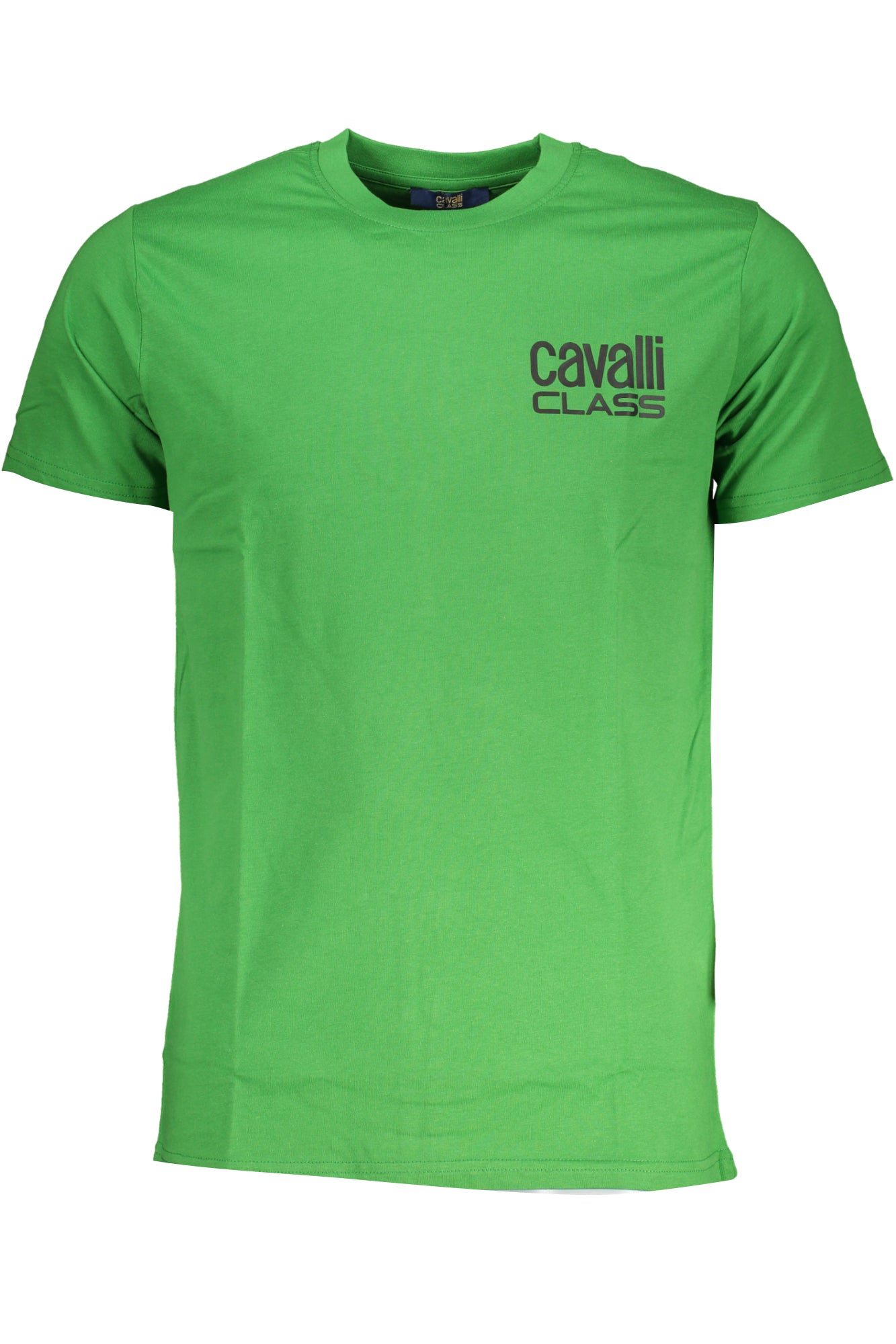 CAVALLI CLASS T-SHIRT MANICHE CORTE UOMO VERDE