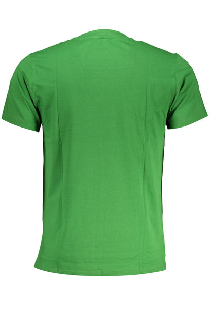 CAVALLI CLASS T-SHIRT MANICHE CORTE UOMO VERDE