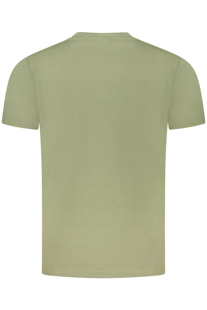 CAVALLI CLASS T-SHIRT MANICHE CORTE UOMO VERDE