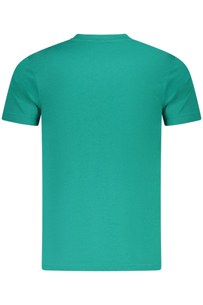 CAVALLI CLASS T-SHIRT MANICHE CORTE UOMO VERDE