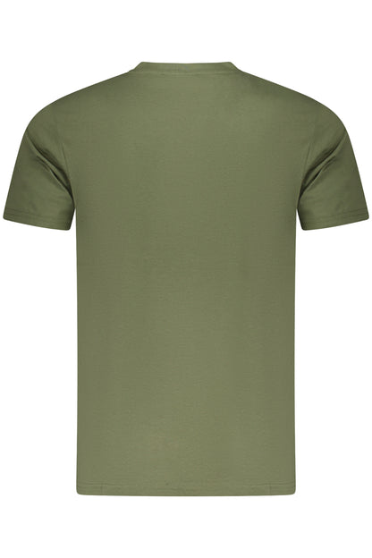 CAVALLI CLASS T-SHIRT MANICHE CORTE UOMO VERDE