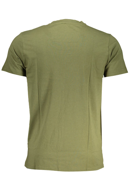 CAVALLI CLASS T-SHIRT MANICHE CORTE UOMO VERDE