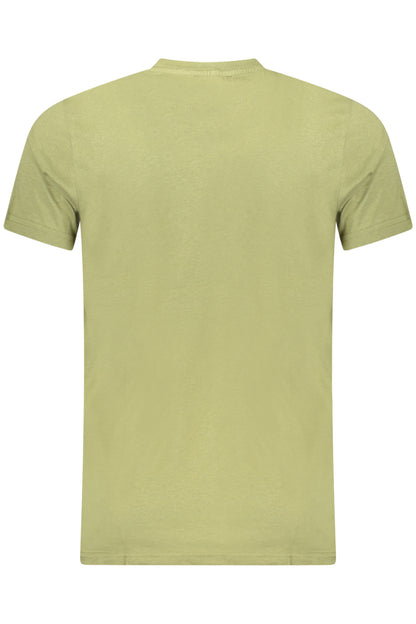 CAVALLI CLASS T-SHIRT MANICHE CORTE UOMO VERDE