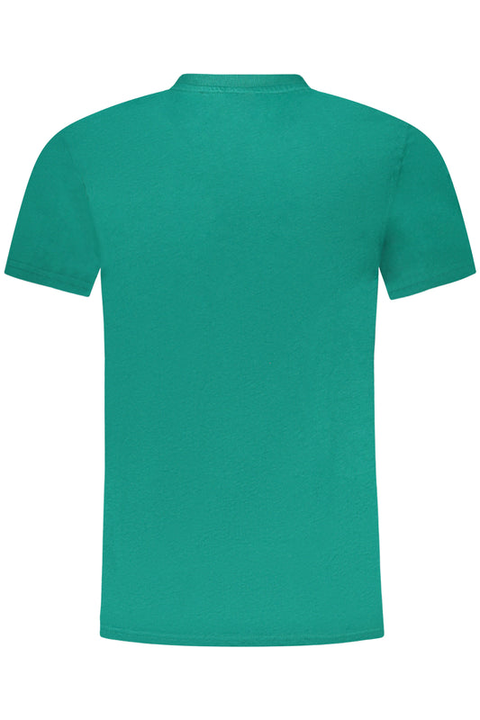 CAVALLI CLASS T-SHIRT MANICHE CORTE UOMO VERDE