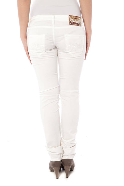 CLINK PANTALONE DONNA BIANCO