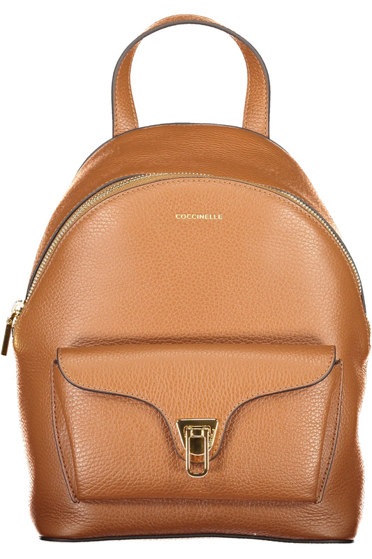 COCCINELLE ZAINO DONNA MARRONE