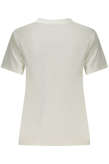 CONVERSE T-SHIRT MANICHE CORTE DONNA BIANCO