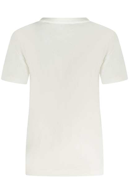 CONVERSE T-SHIRT MANICHE CORTE DONNA BIANCO