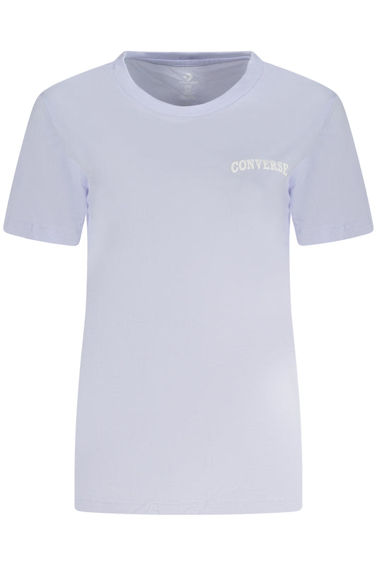 CONVERSE T-SHIRT MANICHE CORTE DONNA VIOLA