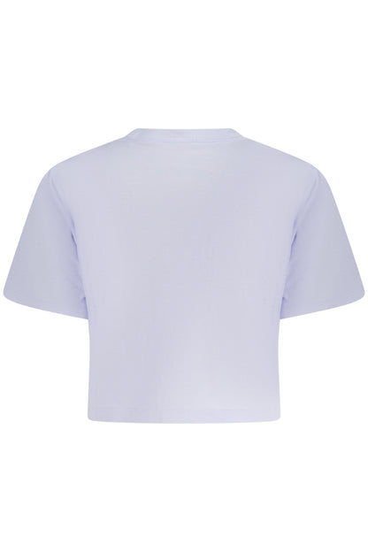 CONVERSE T-SHIRT MANICHE CORTE DONNA VIOLA