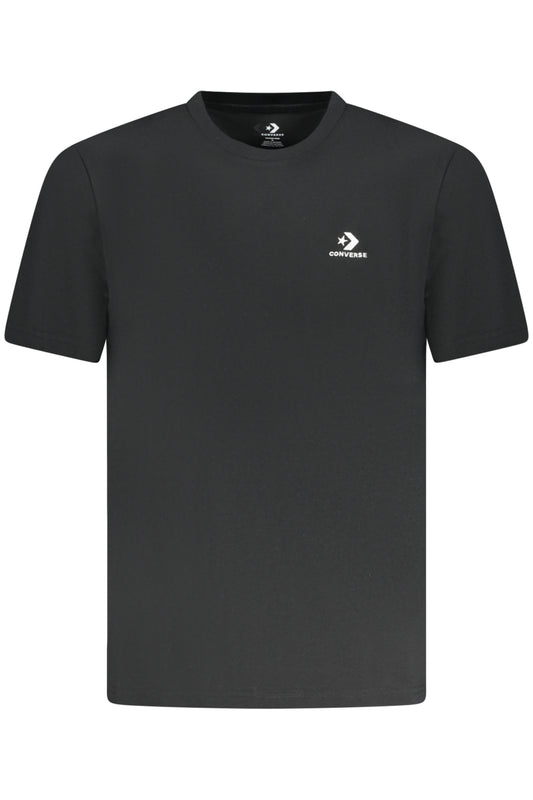 CONVERSE T-SHIRT MANICHE CORTE UOMO NERO