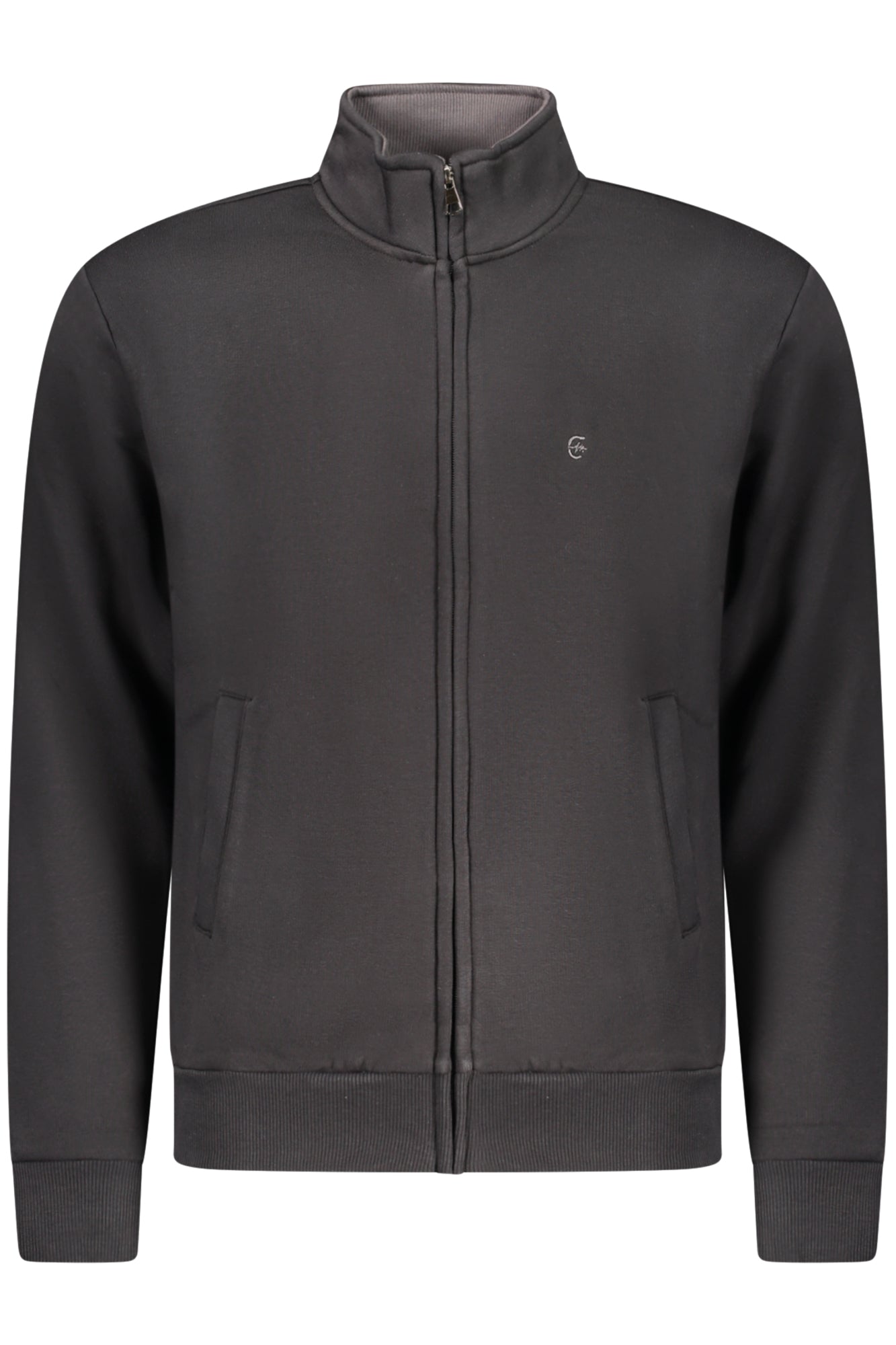 COVERI MOVING FELPA CON ZIP UOMO NERO