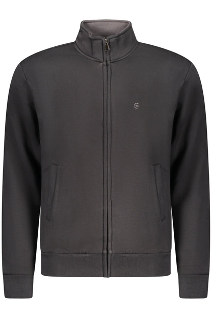 COVERI MOVING FELPA CON ZIP UOMO NERO