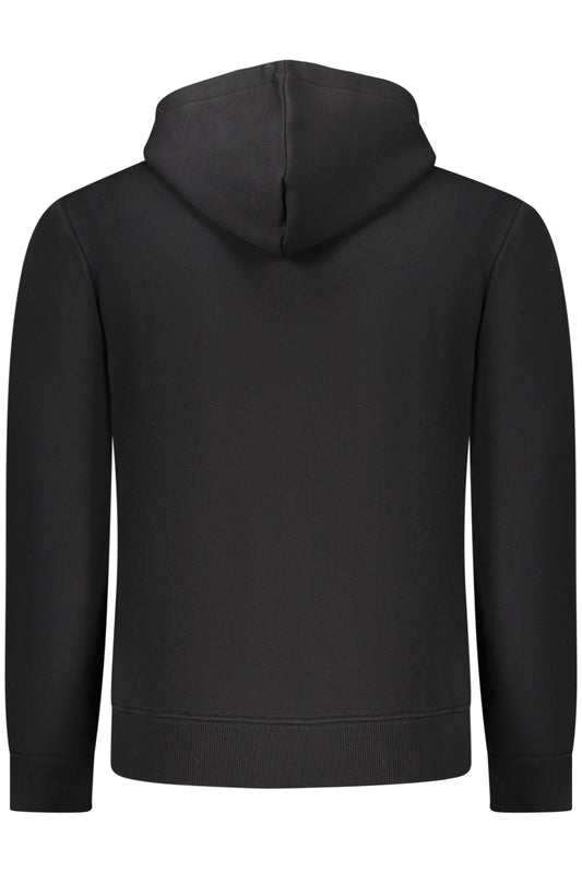 COVERI MOVING FELPA CON ZIP UOMO NERO