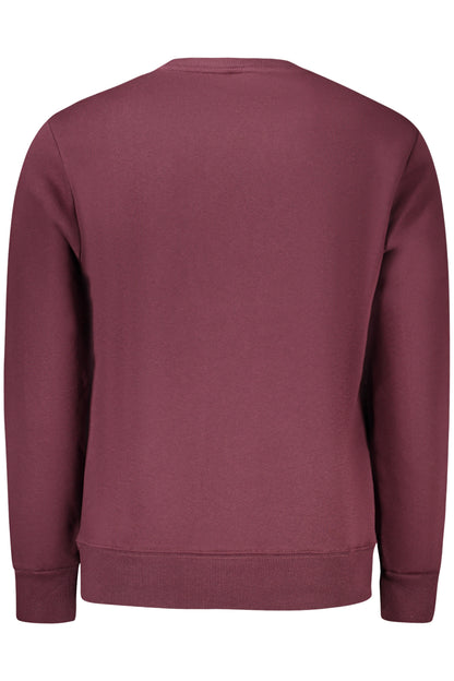 COVERI MOVING FELPA SENZA ZIP UOMO ROSSO