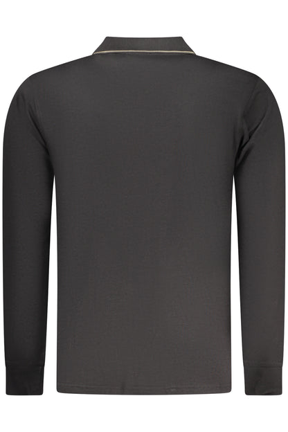 COVERI MOVING POLO MANICHE LUNGHE UOMO NERO