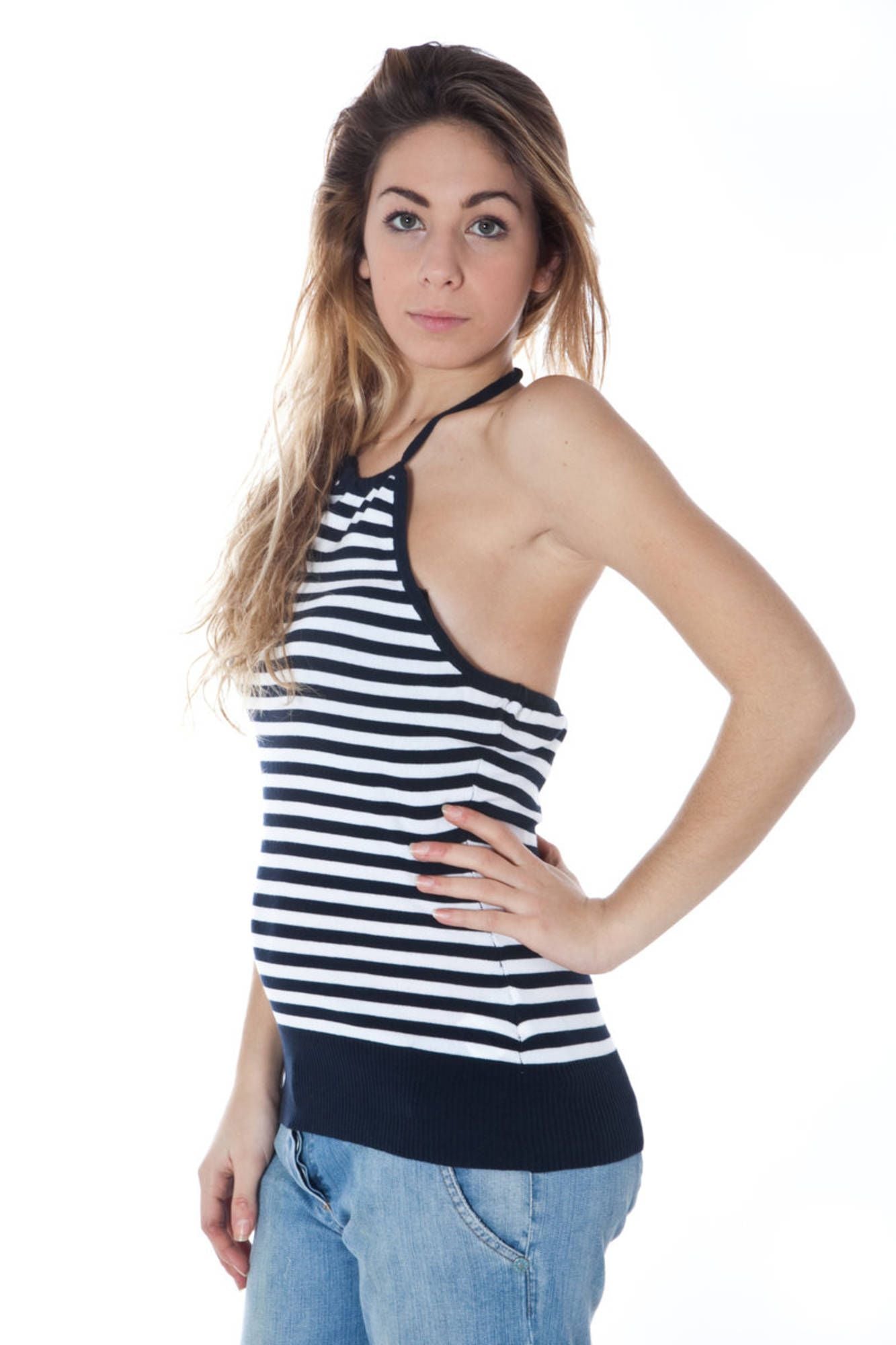 DATCH CANOTTA DONNA BLU