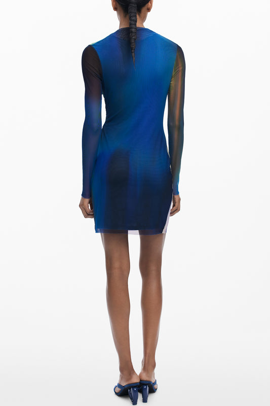 DESIGUAL ABITO CORTO DONNA BLU