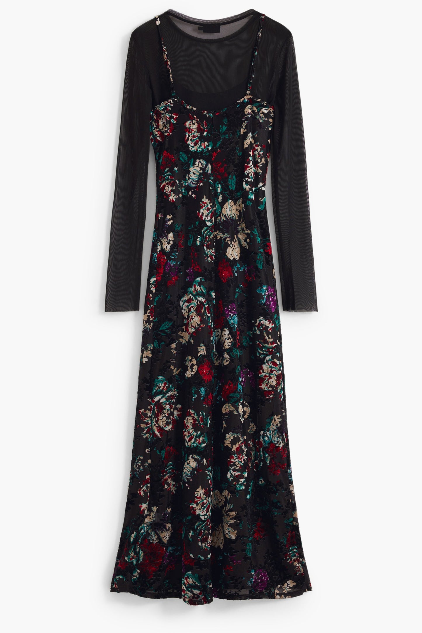 DESIGUAL ABITO LUNGO DONNA NERO