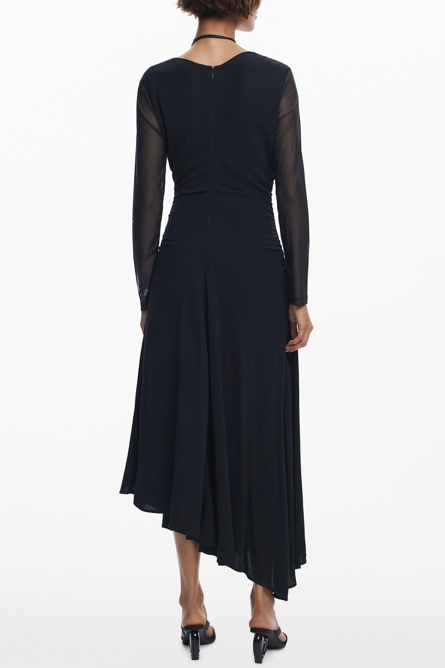 DESIGUAL ABITO LUNGO DONNA NERO