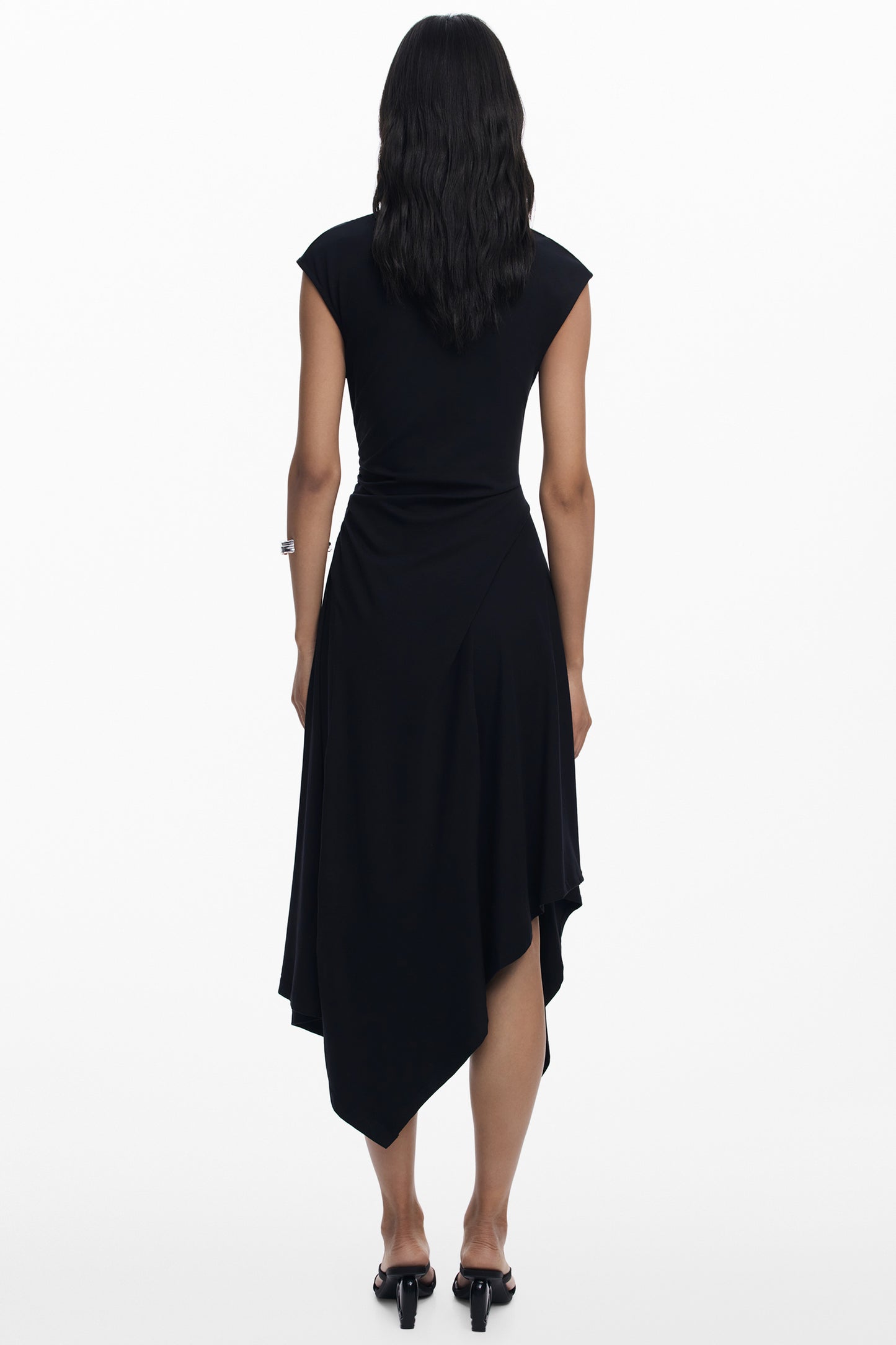 DESIGUAL ABITO LUNGO DONNA NERO