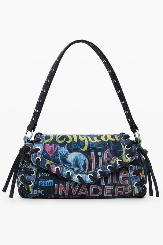 DESIGUAL BORSA DONNA BLU