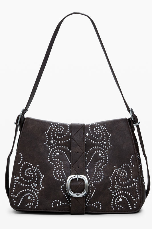 DESIGUAL BORSA DONNA MARRONE