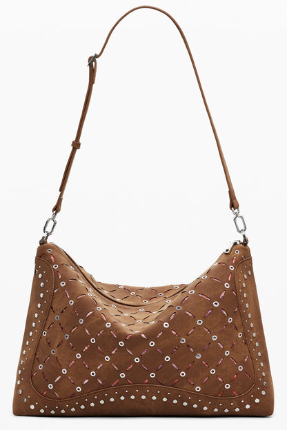 DESIGUAL BORSA DONNA MARRONE