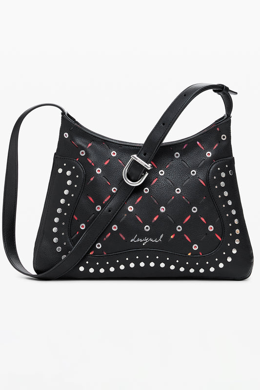 DESIGUAL BORSA DONNA NERO