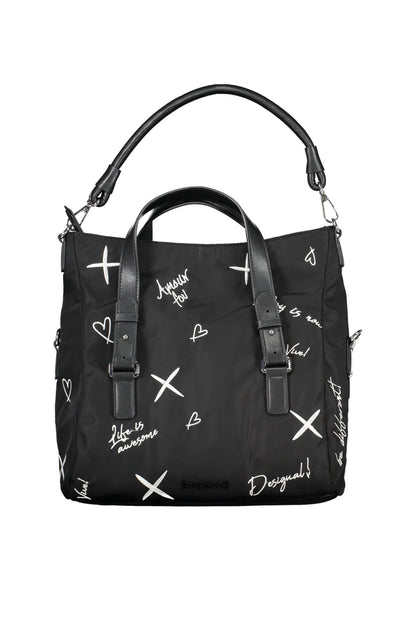 DESIGUAL BORSA DONNA NERO
