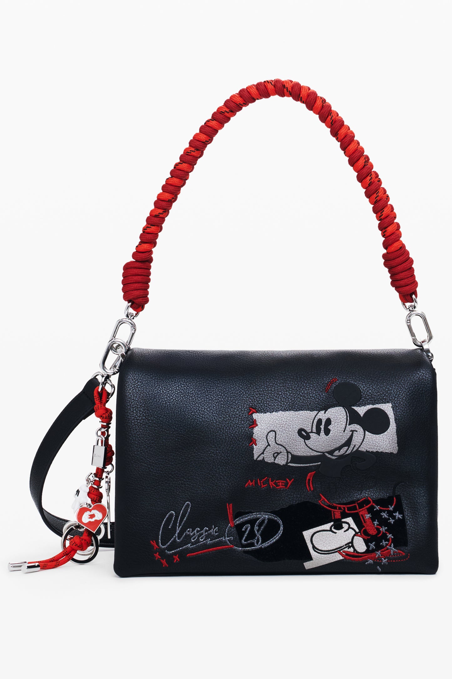 DESIGUAL BORSA DONNA NERO
